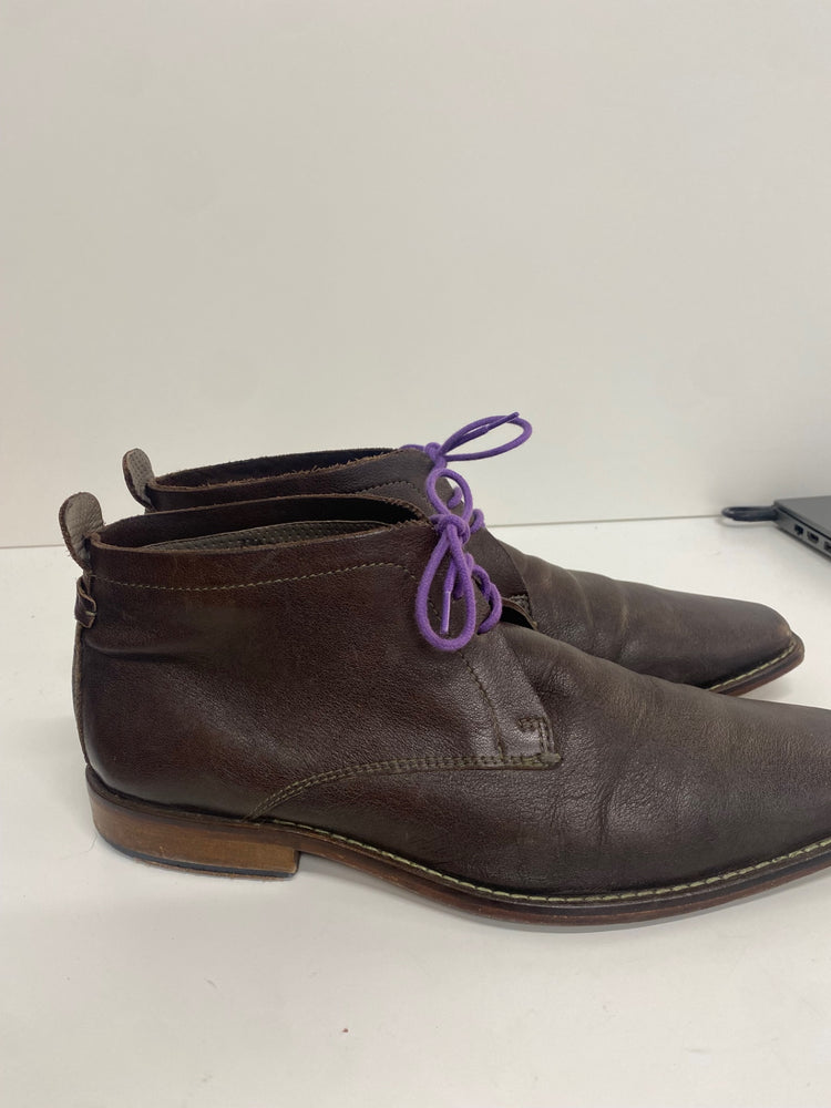 Fabulous Ted Baker Ashcroft 4 Chukka Boots UK9 Brown LG276