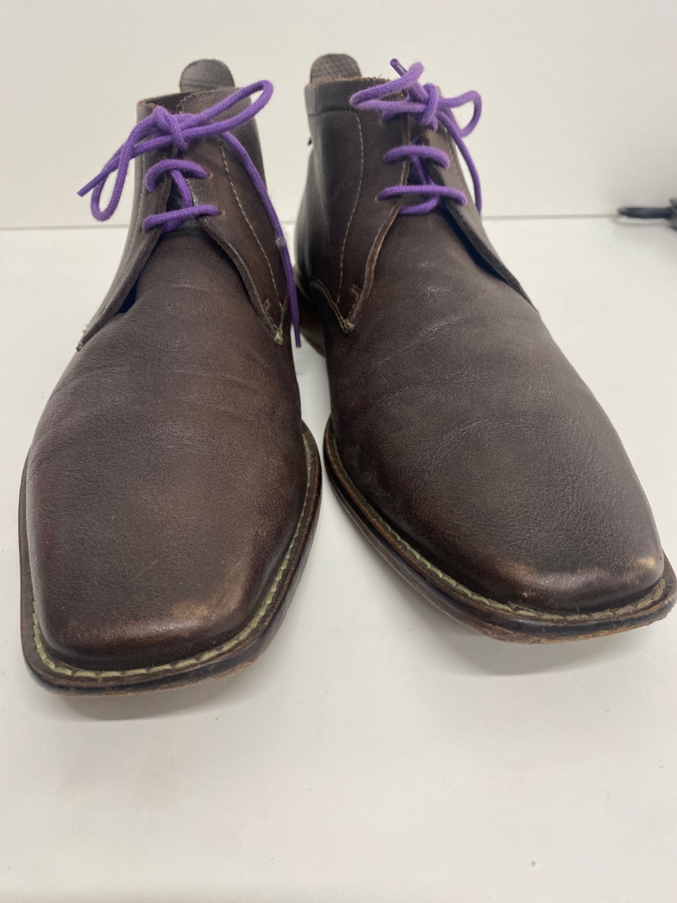 Fabulous Ted Baker Ashcroft 4 Chukka Boots UK9 Brown LG276