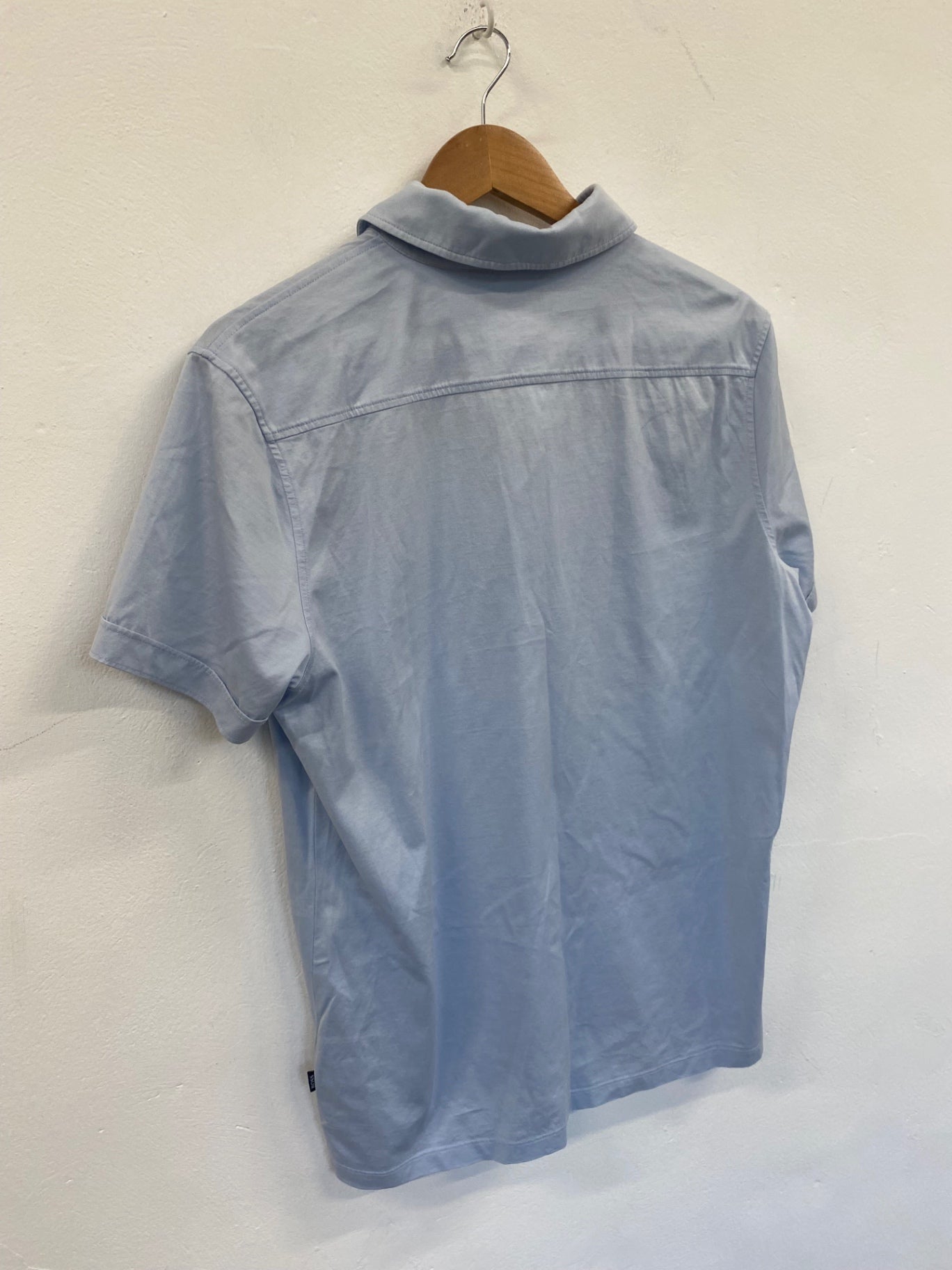 Fabulous Hugo Boss Merecnerised cotton polo Shirt UkXL Light blue LG276