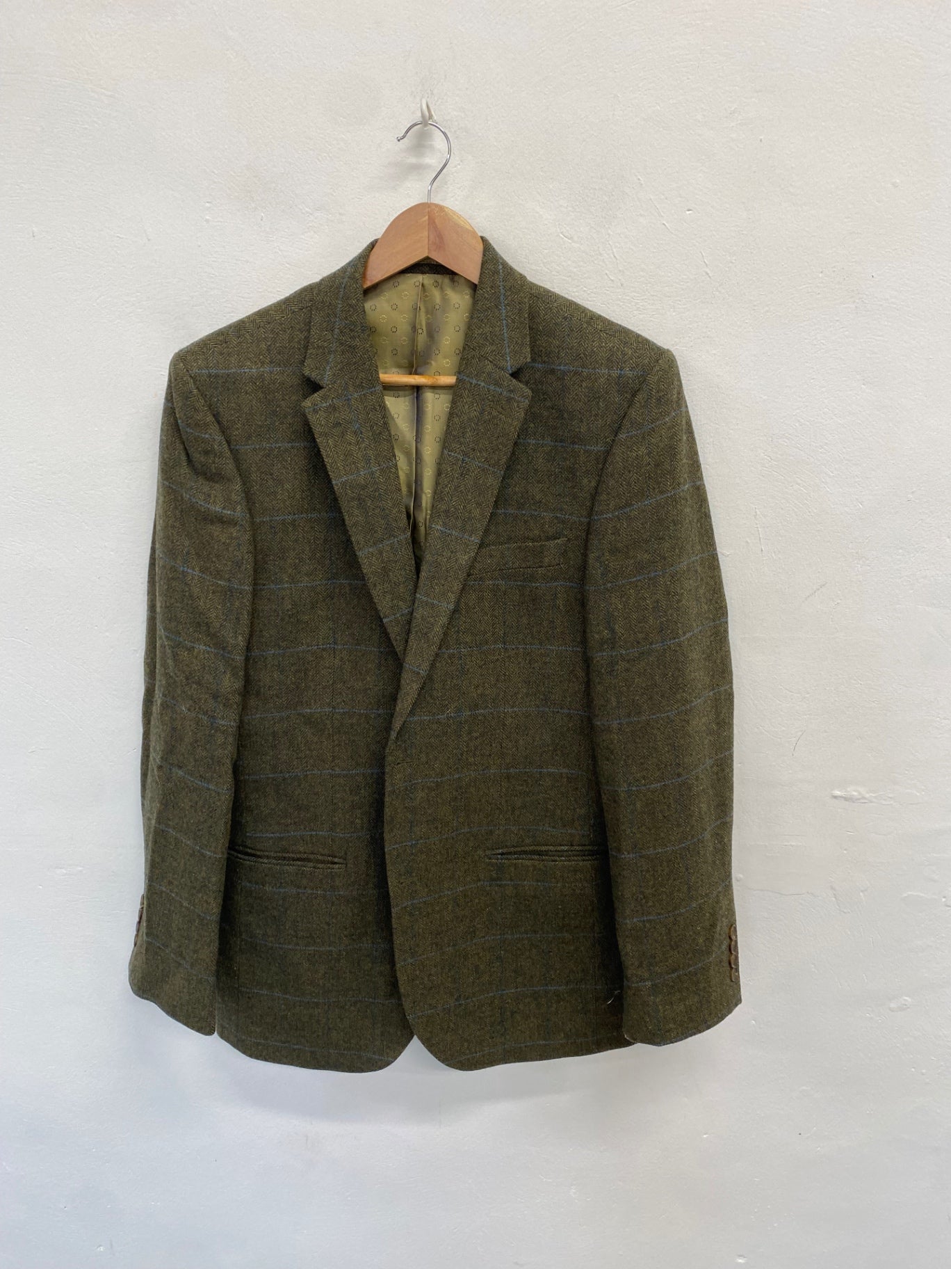 Fabulous Newforest sport shooting jacket Blazer UK 40L Khaki tweed LG276