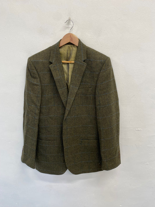 Fabulous Newforest sport shooting jacket Blazer UK 40L Khaki tweed LG276