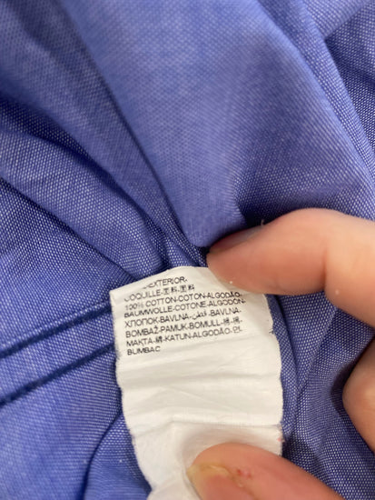 Fabulous Desigual block patterned Shirt XXL Blue LG276