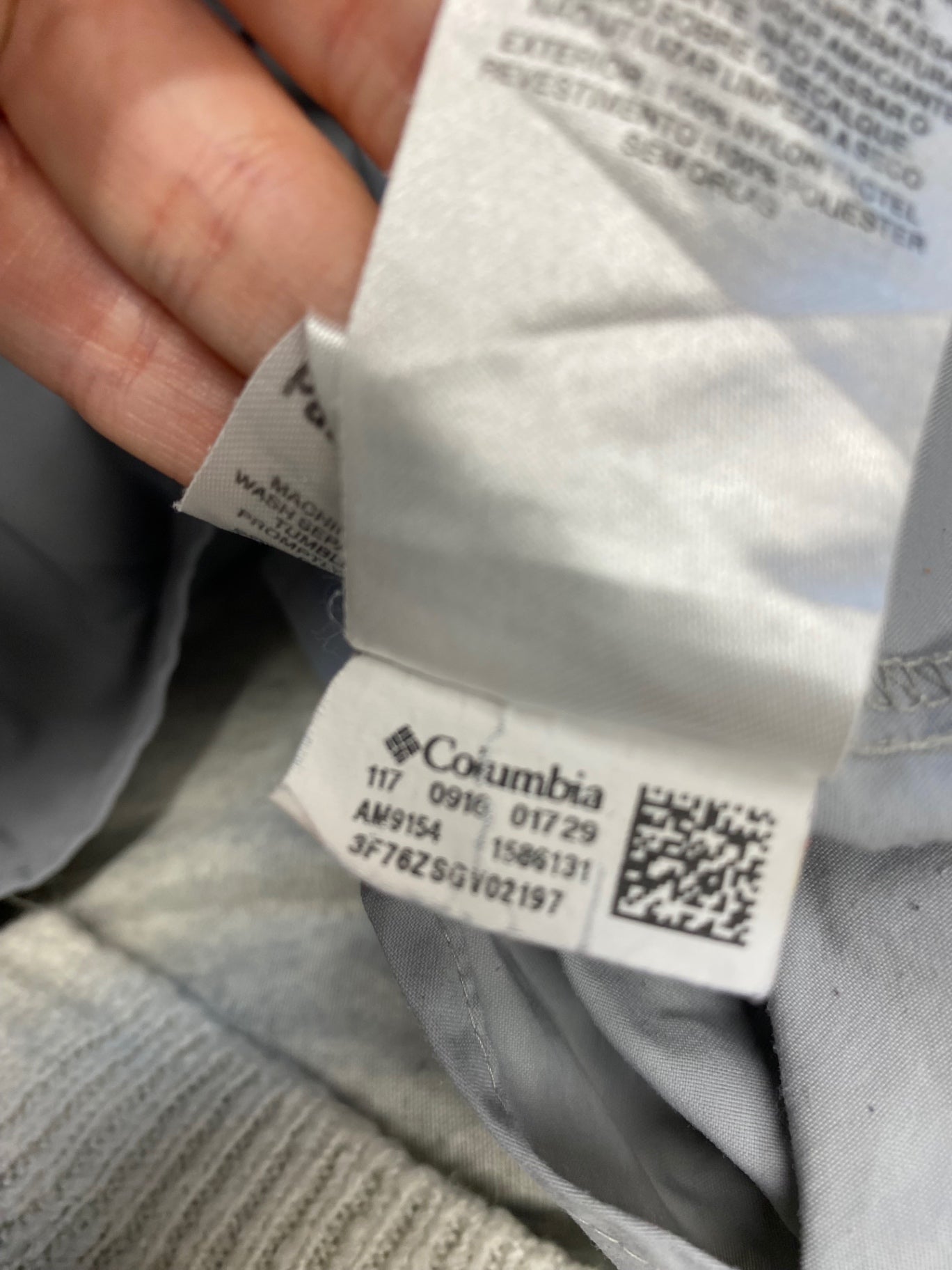 Fabulous Columbia Shirt UK XL Grey casual LG276