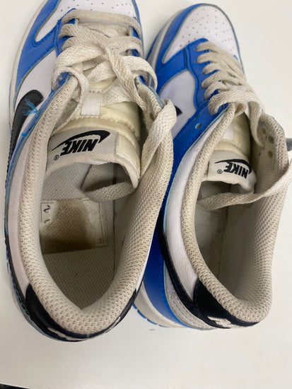 Fabulous Nike Dunk low Sneakers Uk5.5 Blue & White VW001
