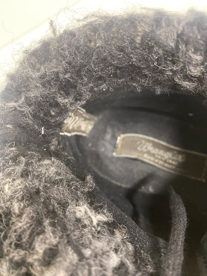 Fabulous Wrangler leather fur trim Boots UK5 Black GS502