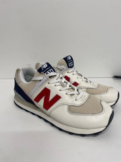 Fabulous New Balance 574 low sea salt Sneakers UK9 Beige ML574WN2 LT002