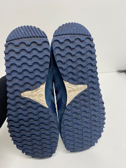 Fabulous Adidas ZX 750 suede Sneakers Uk8 Navy Blue Classics LT002