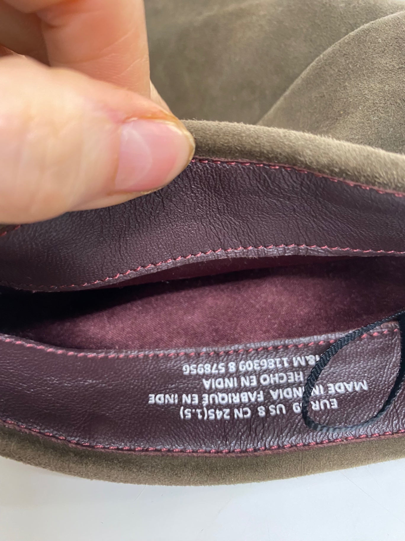 Fabulous H&M Suede mid calf Boots UK6 Khaki LT002