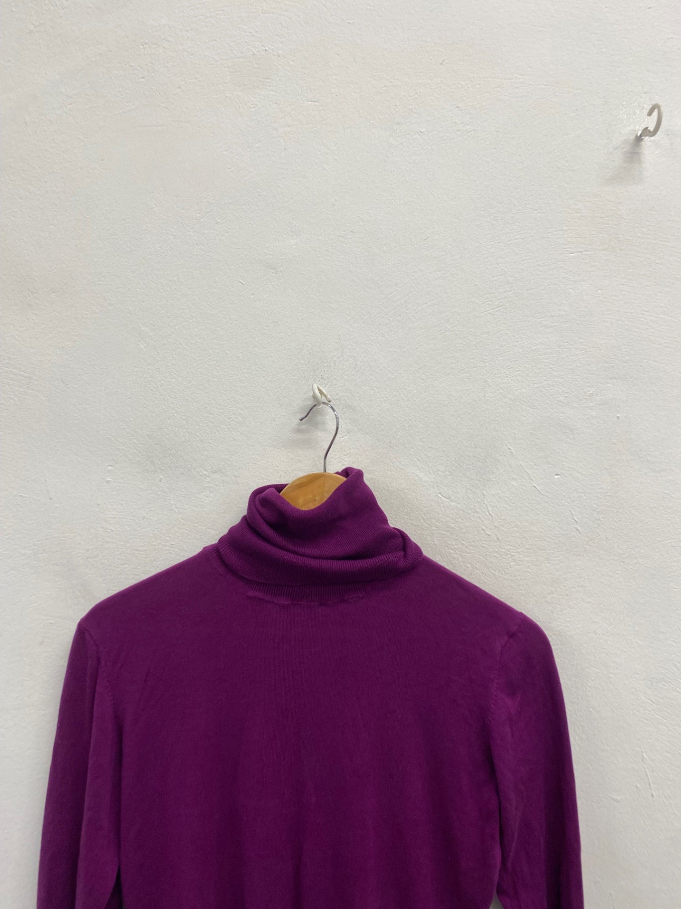 Fabulous Ted Baker Turtleneck Jumper UK 12 Magenta KF221