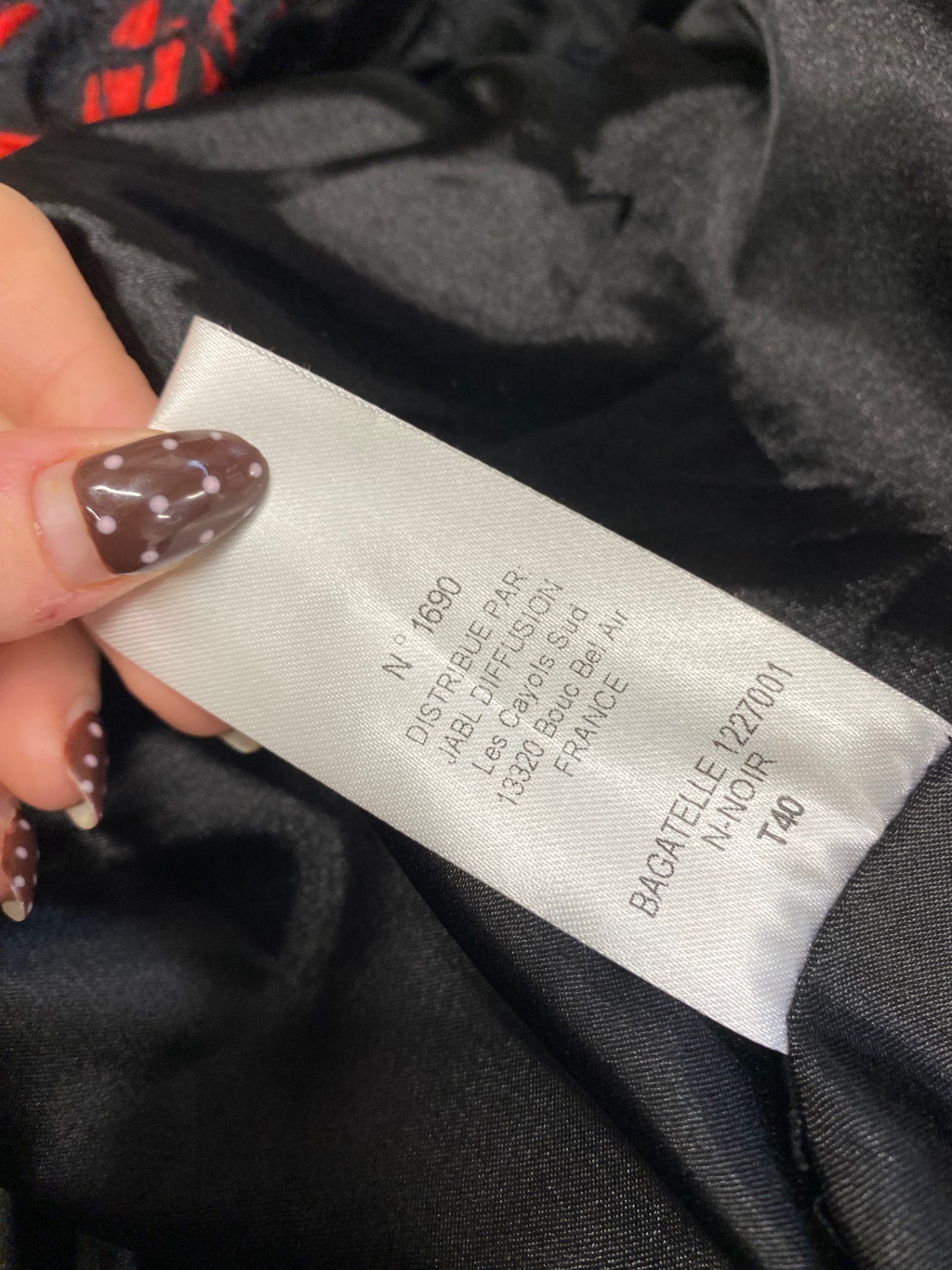 Fabulous Fille de sables Longline jacket & waistcoat UK 8 Black and Red manga alternative KF221