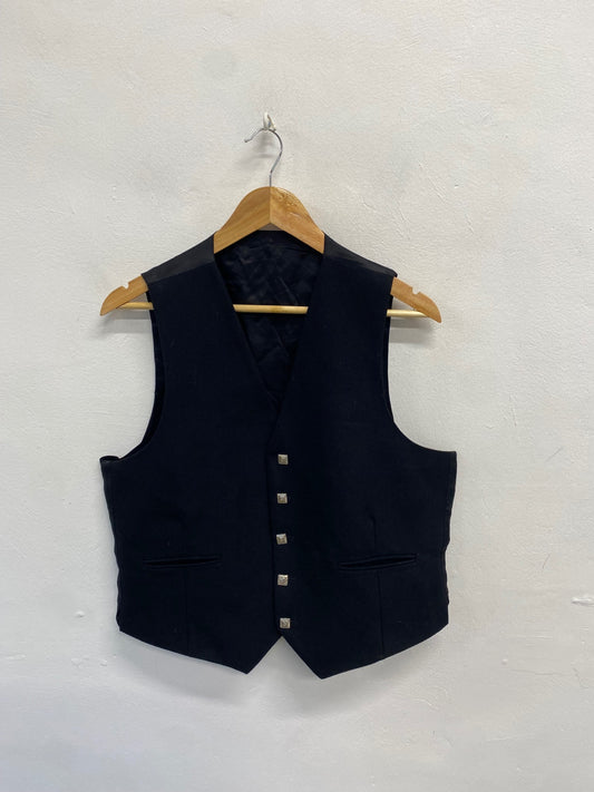 Fabulous traditional Scottish Kilt waistcoat ex hire 42 long #800 MD001