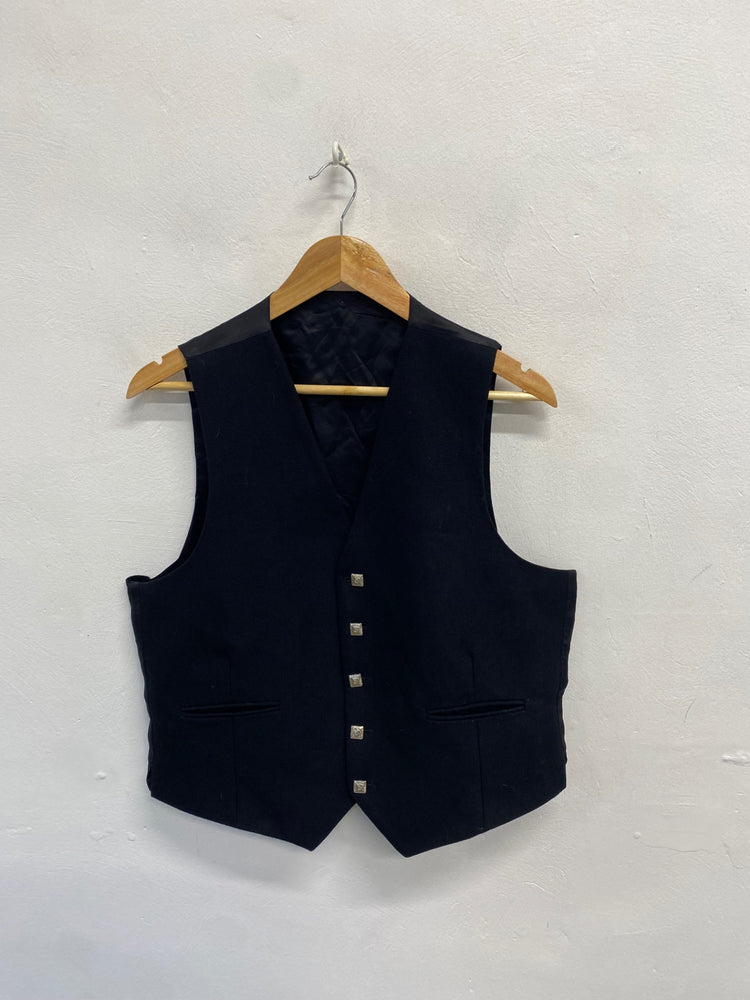 Fabulous traditional Scottish Kilt waistcoat ex hire 42 long #800 MD001 