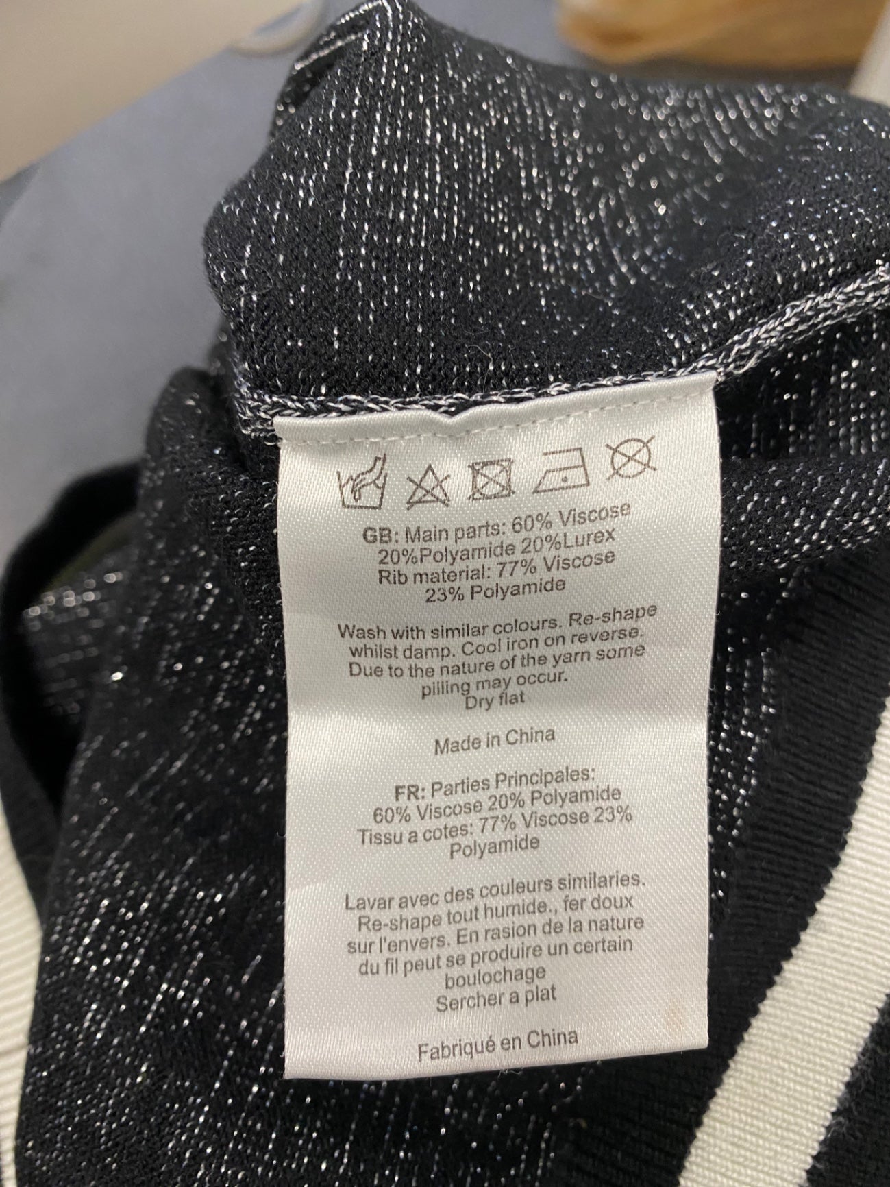 Fabulous Joanie Cardigan UK 10 Silver metallic PT503