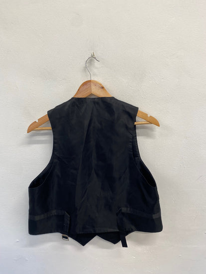 Fabulous traditional Scottish celtic Kilt waistcoat UK 40 R Black #807 PT503