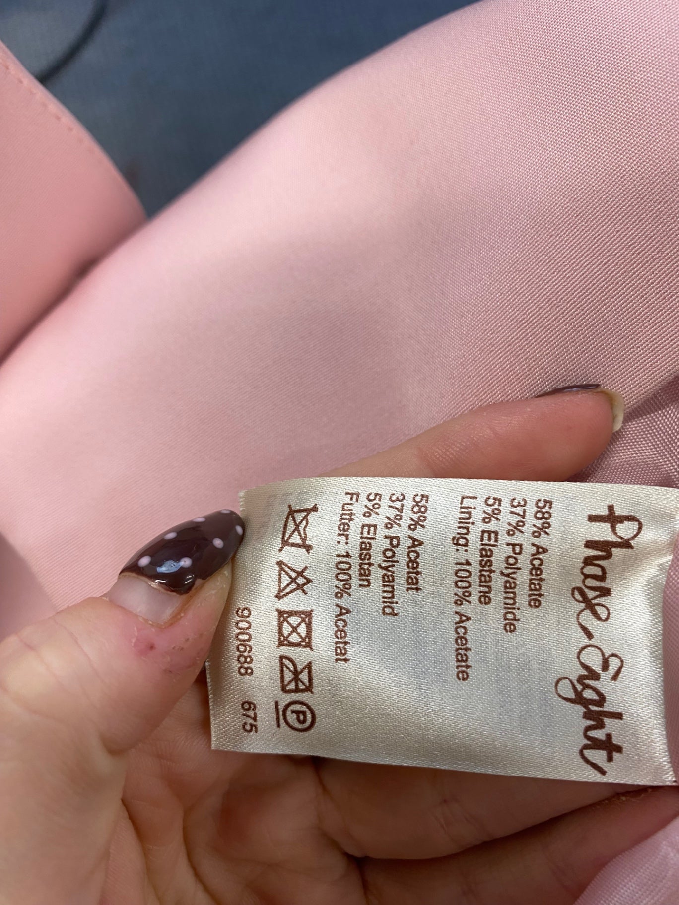 Fabulous Phase Eight Cropped blazer UK 10 Pink KF221