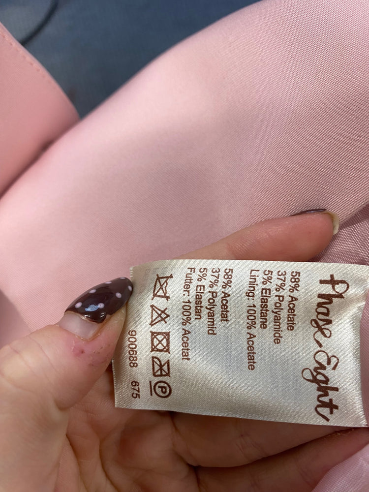 Fabulous Phase Eight Cropped blazer UK 10 Pink KF221