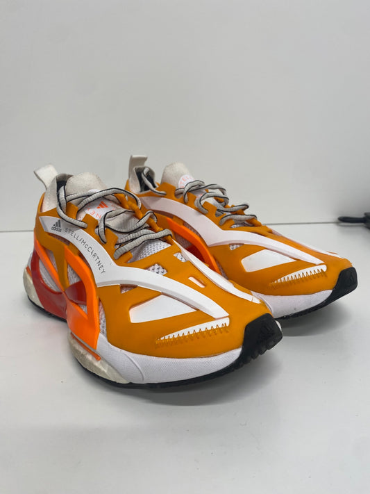 Fabulous Adidas x Stella McCartney Solarglide Sneakers Uk5.5 Orange & White KF221