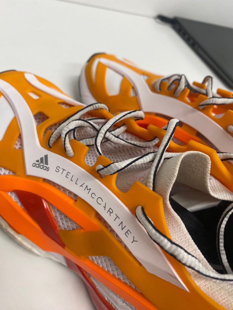 Fabulous Adidas x Stella McCartney Solarglide Sneakers Uk5.5 Orange & White KF221