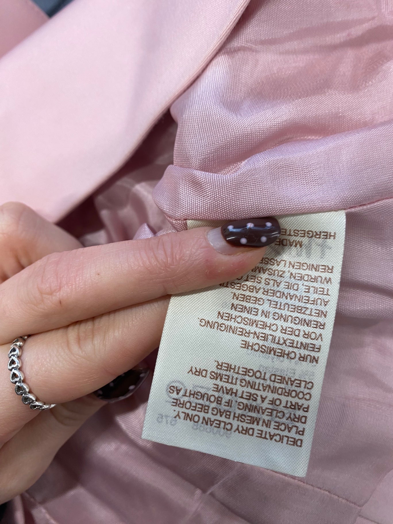 Fabulous Phase Eight Cropped blazer UK 10 Pink KF221