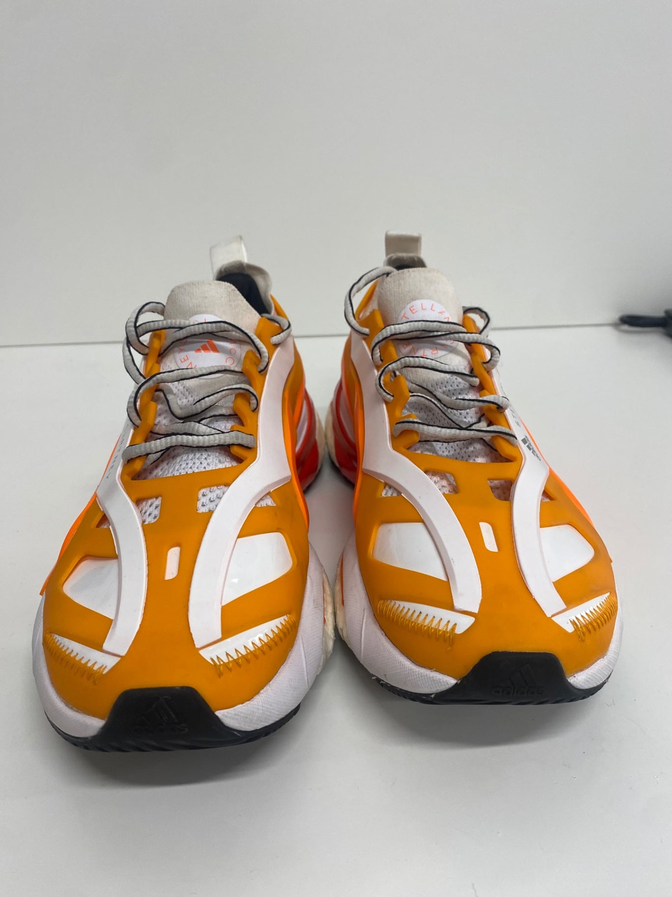 Fabulous Adidas x Stella McCartney Solarglide Sneakers Uk5.5 Orange & White KF221