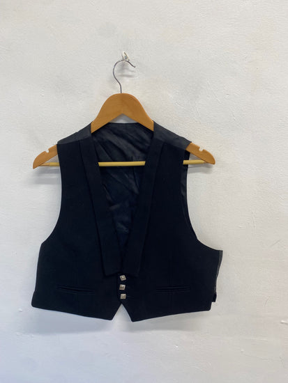 Fabulous Scottish traditional Kilt waistcoat UK 40 short 3 button PT503