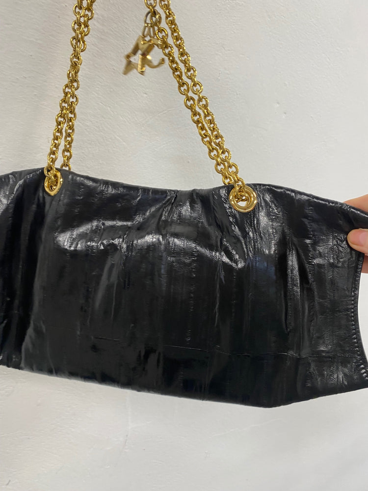 Fabulous classic leather  Moltedo evening Bag One size Black DM002