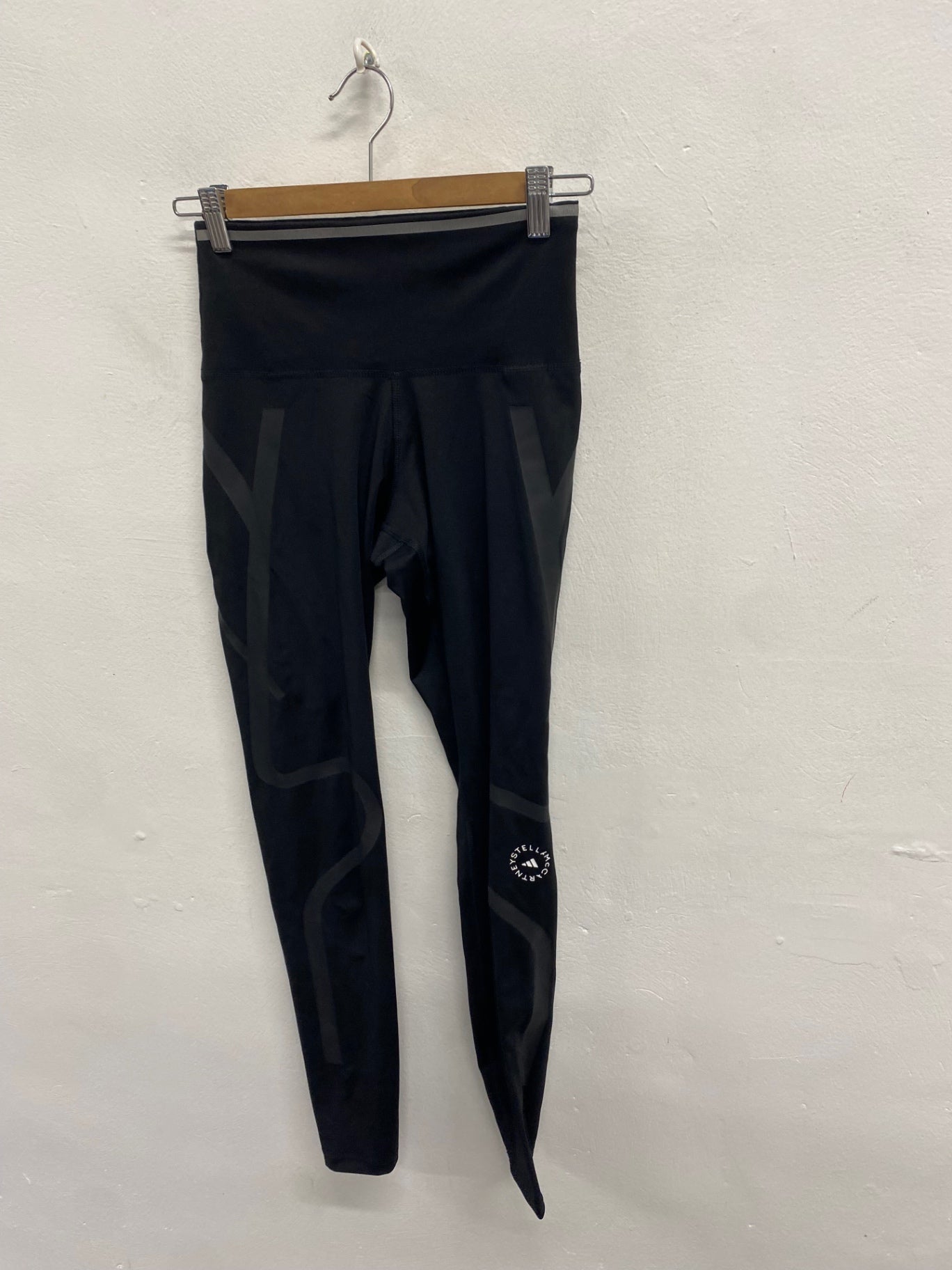 Fabulous Adidas x Stella McCartney Leggings UK 6-8 Black KF221