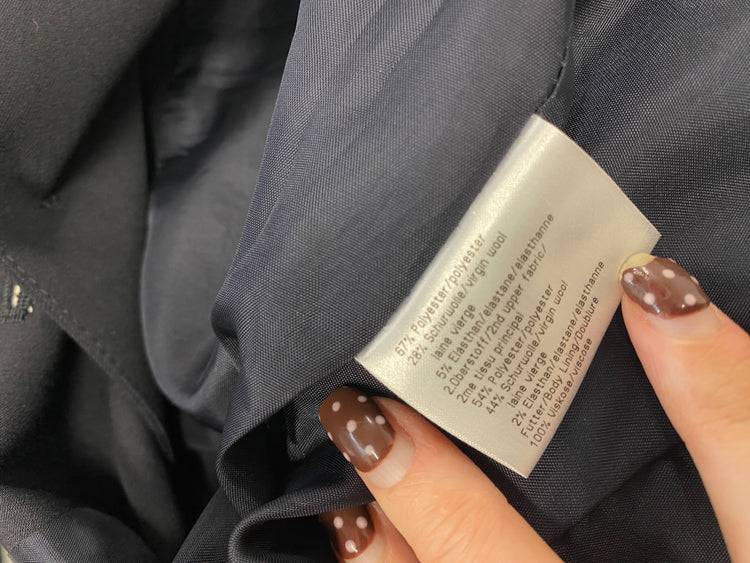 Fabulous Basler Blazer UK 12 Navy nautical KF221 