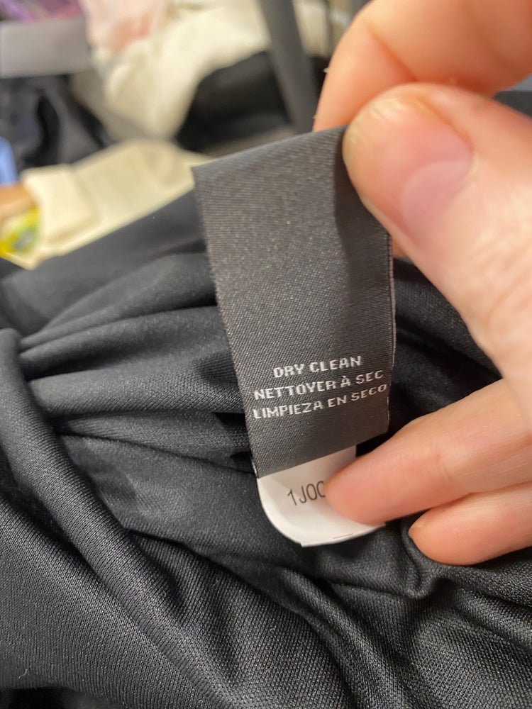 Fabulous Vera Wang evening maxi Dress UK12 Black RG99