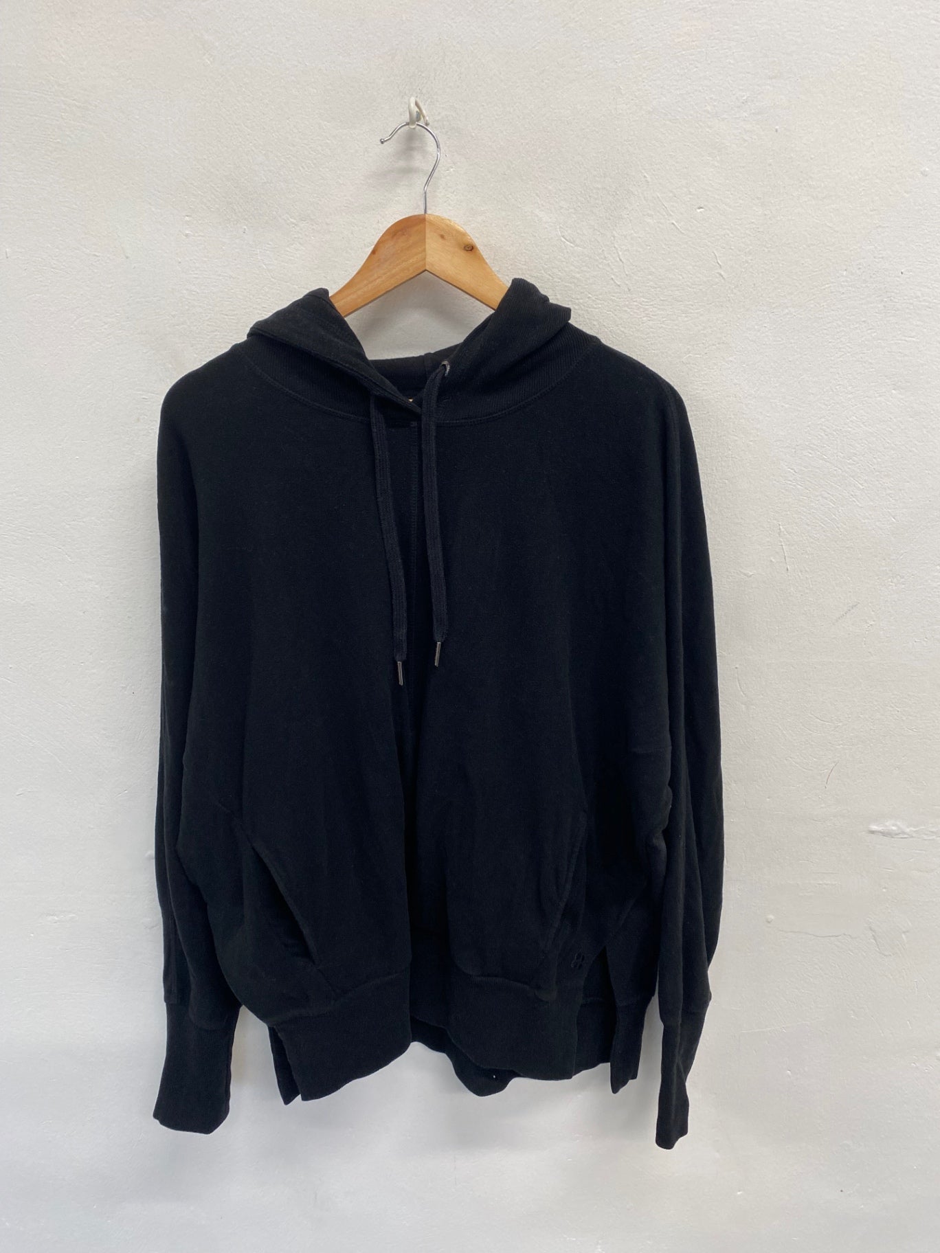 Fabulous Sweaty Betty luxe Hoodie UK 16 Black AC504