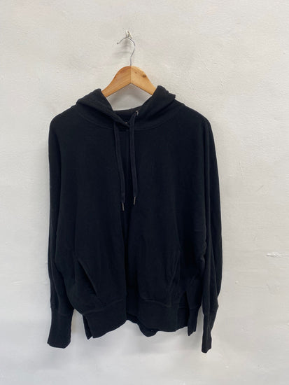 Fabulous Sweaty Betty luxe Hoodie UK 16 Black AC504