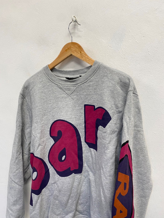 Fabulous by Parra loudness Sweatshirt UK L grey Pink AC504