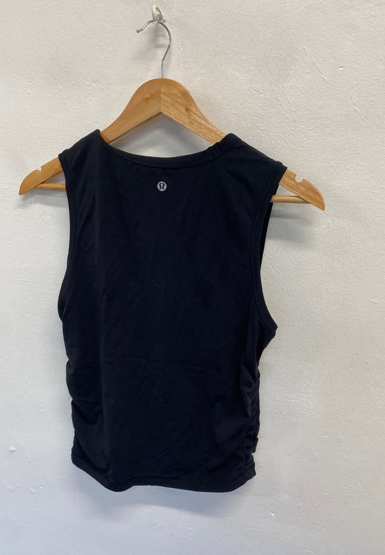 Fabulous Lululemon Gym vest UK 10/12 Black AC504