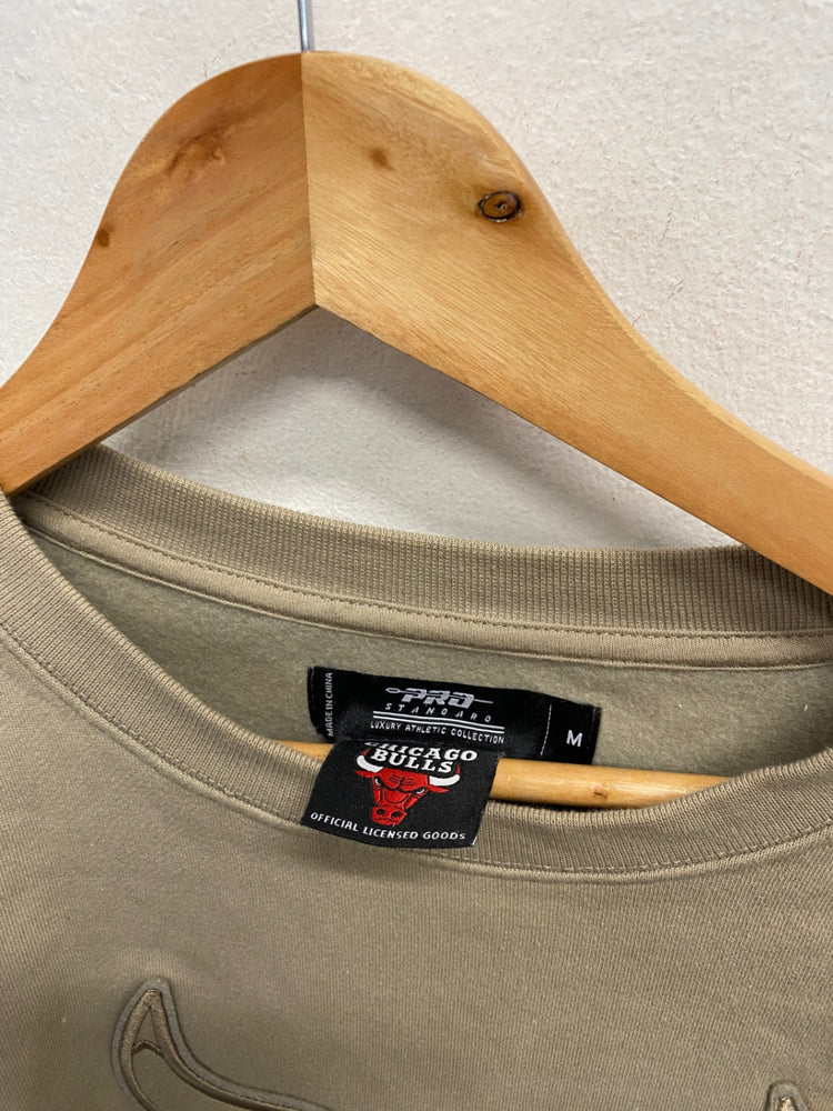 Fabulous pro standard Chicago bulls Sweatshirt UK M Beige AC504