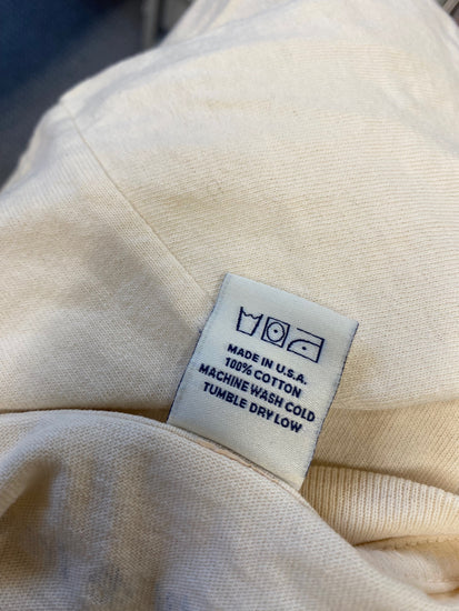 Fabulous Sporty & Rich Tshirt UK 14/16 Beige AC504