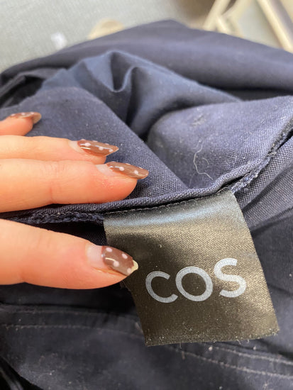 Fabulous Cos Dungarees UK 14/16 Navy casual boiler AC604