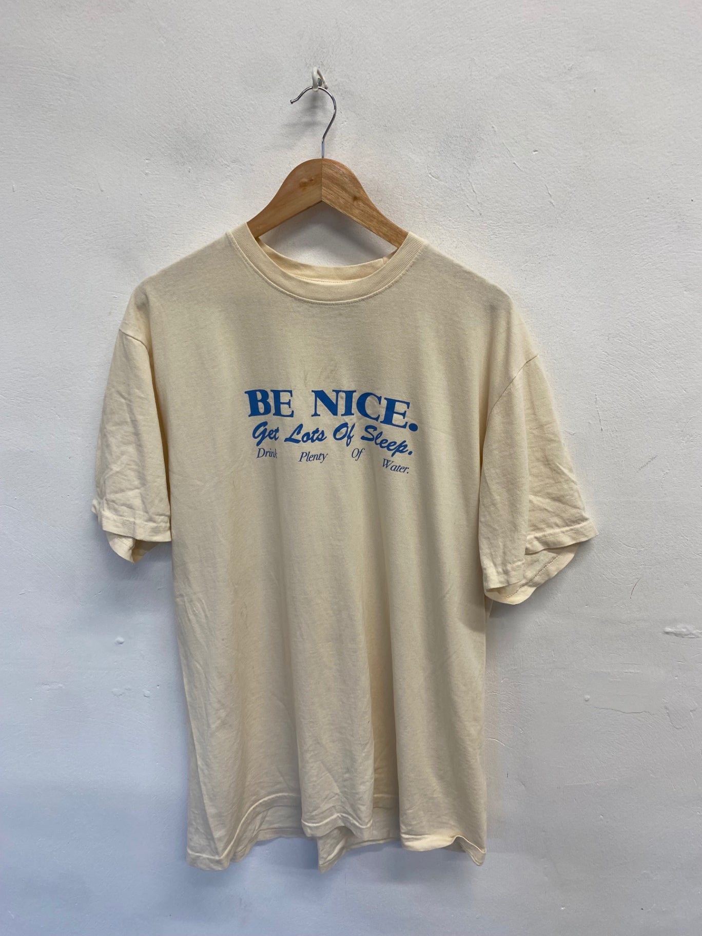 Fabulous Sporty & Rich Tshirt UK 14/16 Beige AC504
