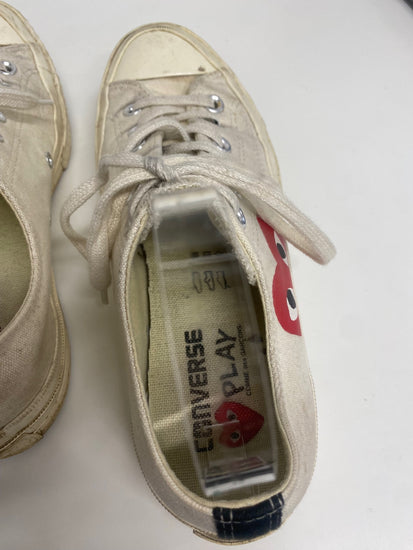 Fabulous Converse x Comme des Garçons PLAY Sneakers Uk7 cream AC504