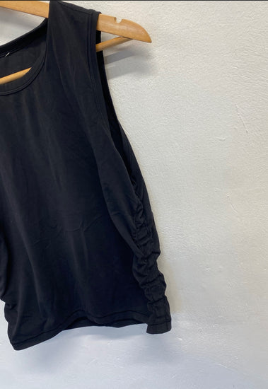 Fabulous Lululemon Gym vest UK 10/12 Black AC504