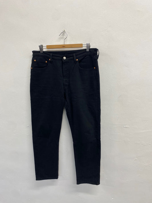 Fabulous Levi's 501 Straight jeans W32 L28 Black AC504