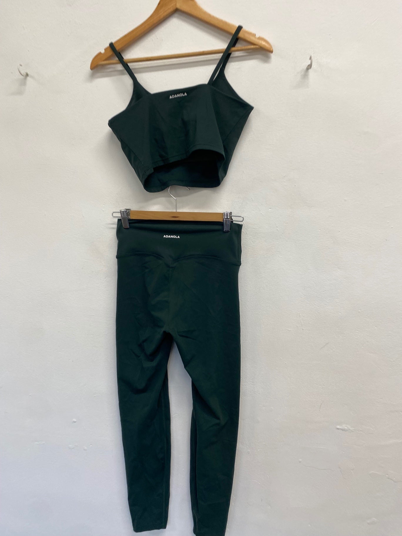 Fabulous Adanola Gym Co-ord UK 12 Dark Green AC504