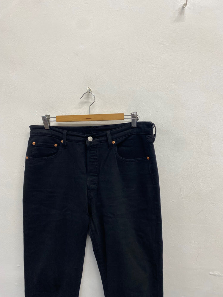 Fabulous Levi's 501 Straight jeans W32 L28 Black AC504