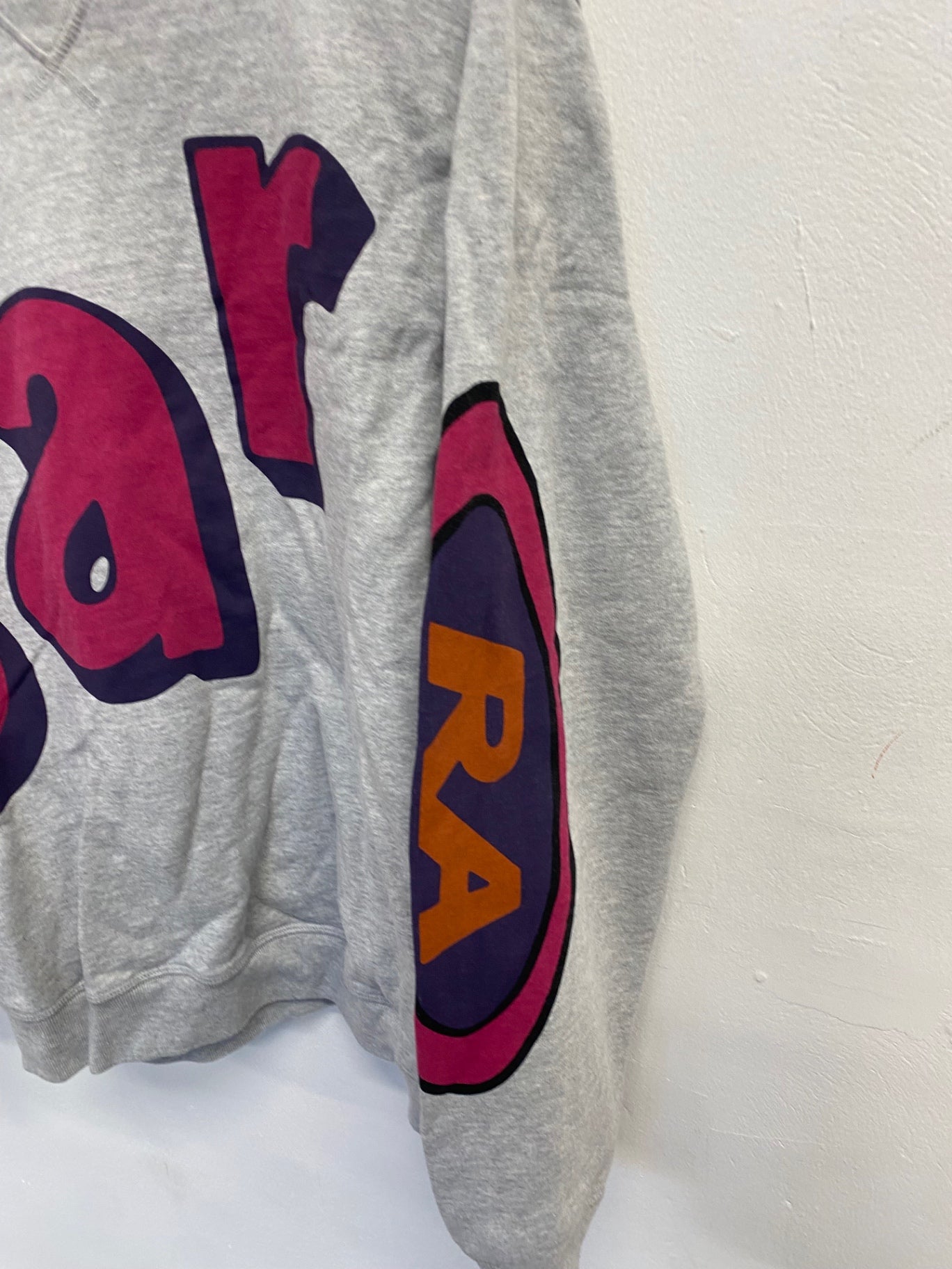 Fabulous by Parra loudness Sweatshirt UK L grey Pink AC504