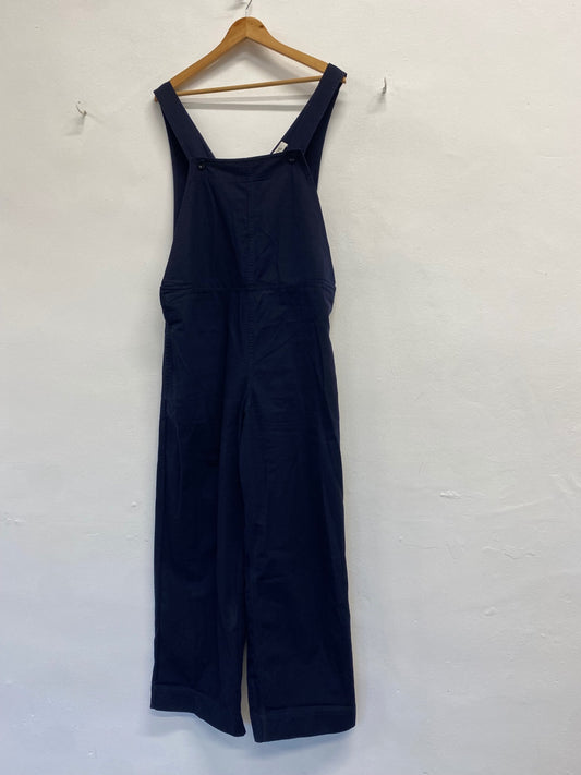 Fabulous Cos Dungarees UK 14/16 Navy casual boiler AC604