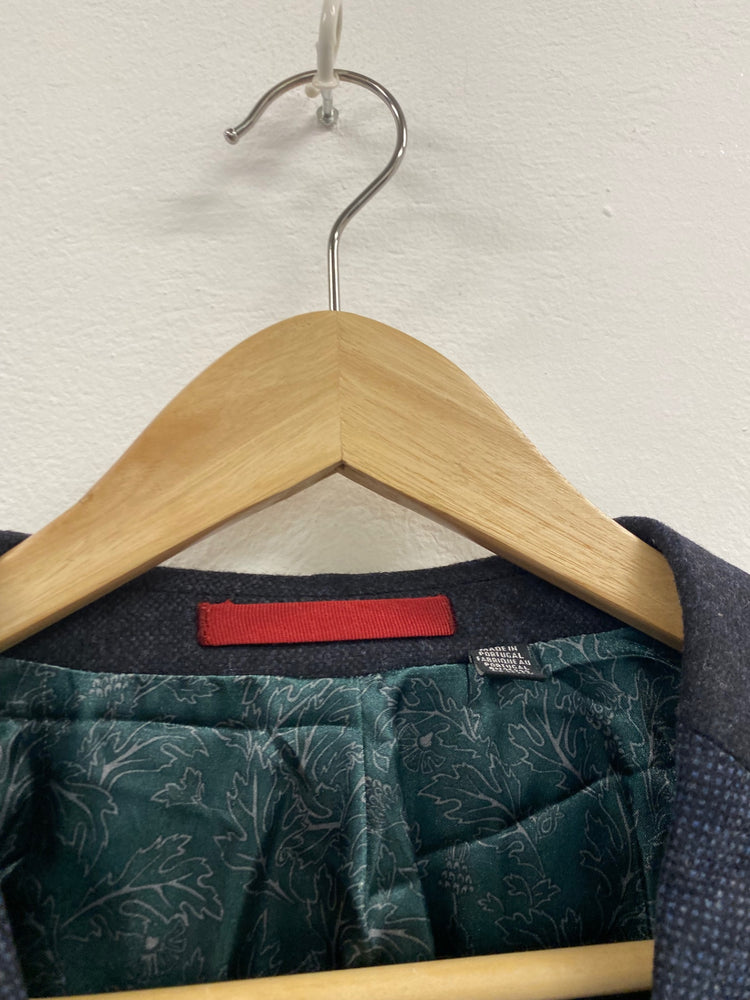 Fabulous Ted Baker Edeson Tweed Dandy Blazer 38R Dark Navy size 3 NN505