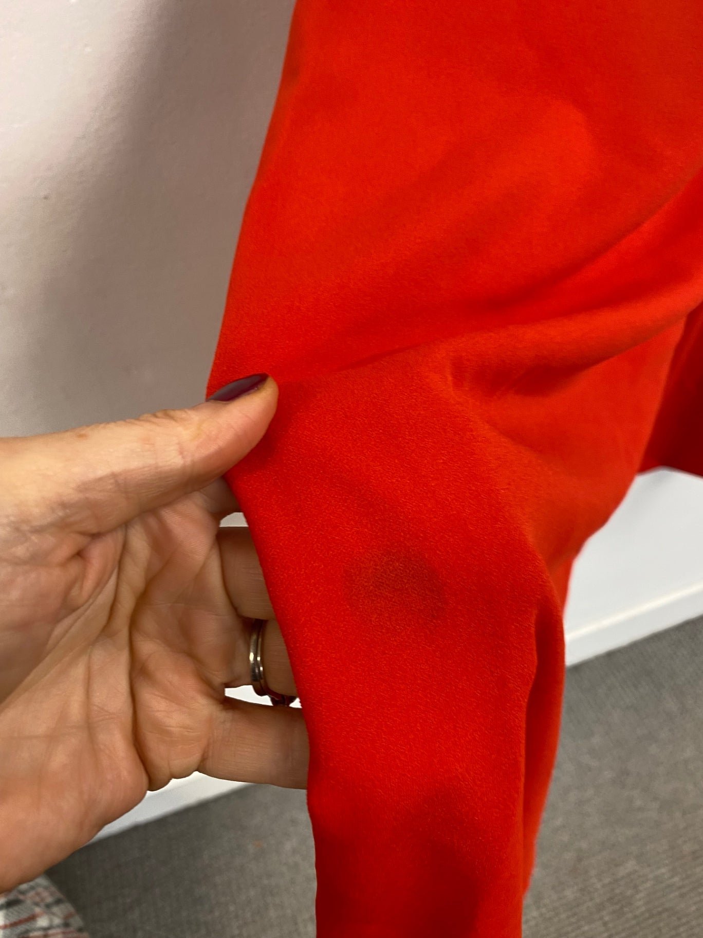 Fabulous Zara wide leg boho Jumpsuit UKS Red NN505