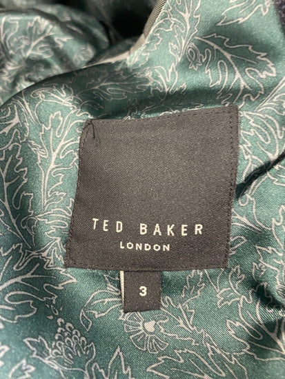 Fabulous Ted Baker Edeson Tweed Dandy Blazer 38R Dark Navy size 3 NN505