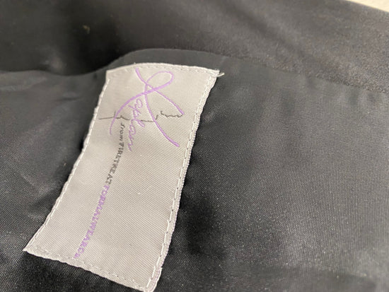 Fabulous ex hire Scottish Wool Prince Charlie Kilt Jacket Age 9-11 Black #910 MD001