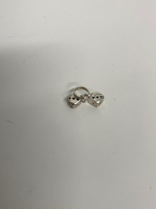 Fabulous Links of London Bracelet rare dice charm One size Silver DW002