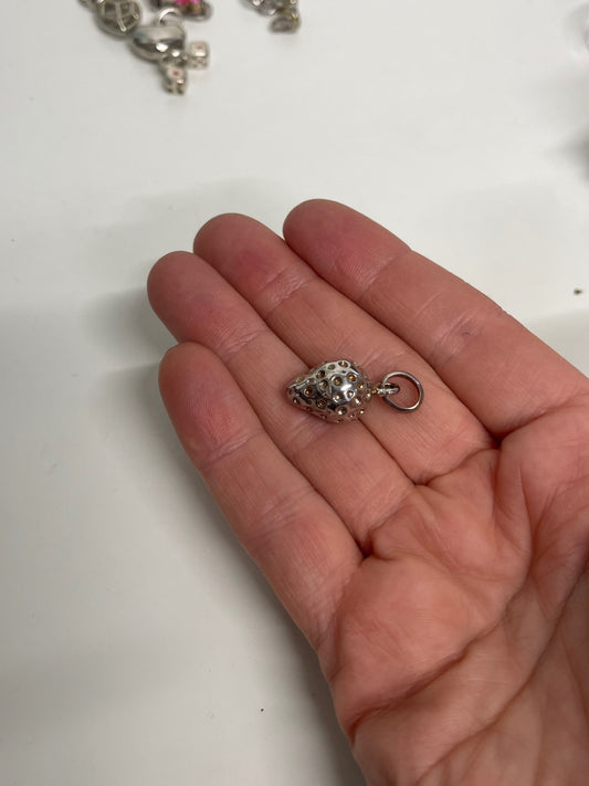 Fabulous Links of London strawberry Silver Bracelet charm One size DW002